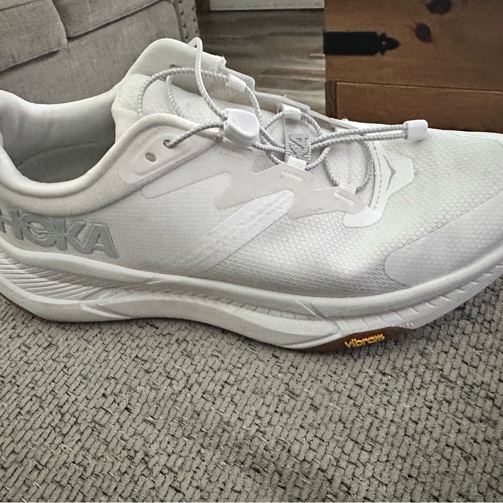 Hoka transport White Running Shoe